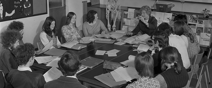 Group of students in classroom