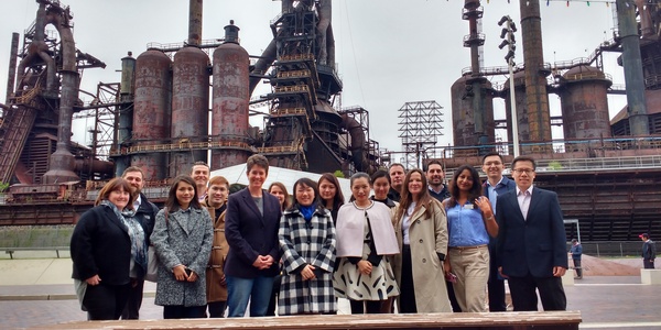 US Study Tour at Steelstacks, Pennsylvania